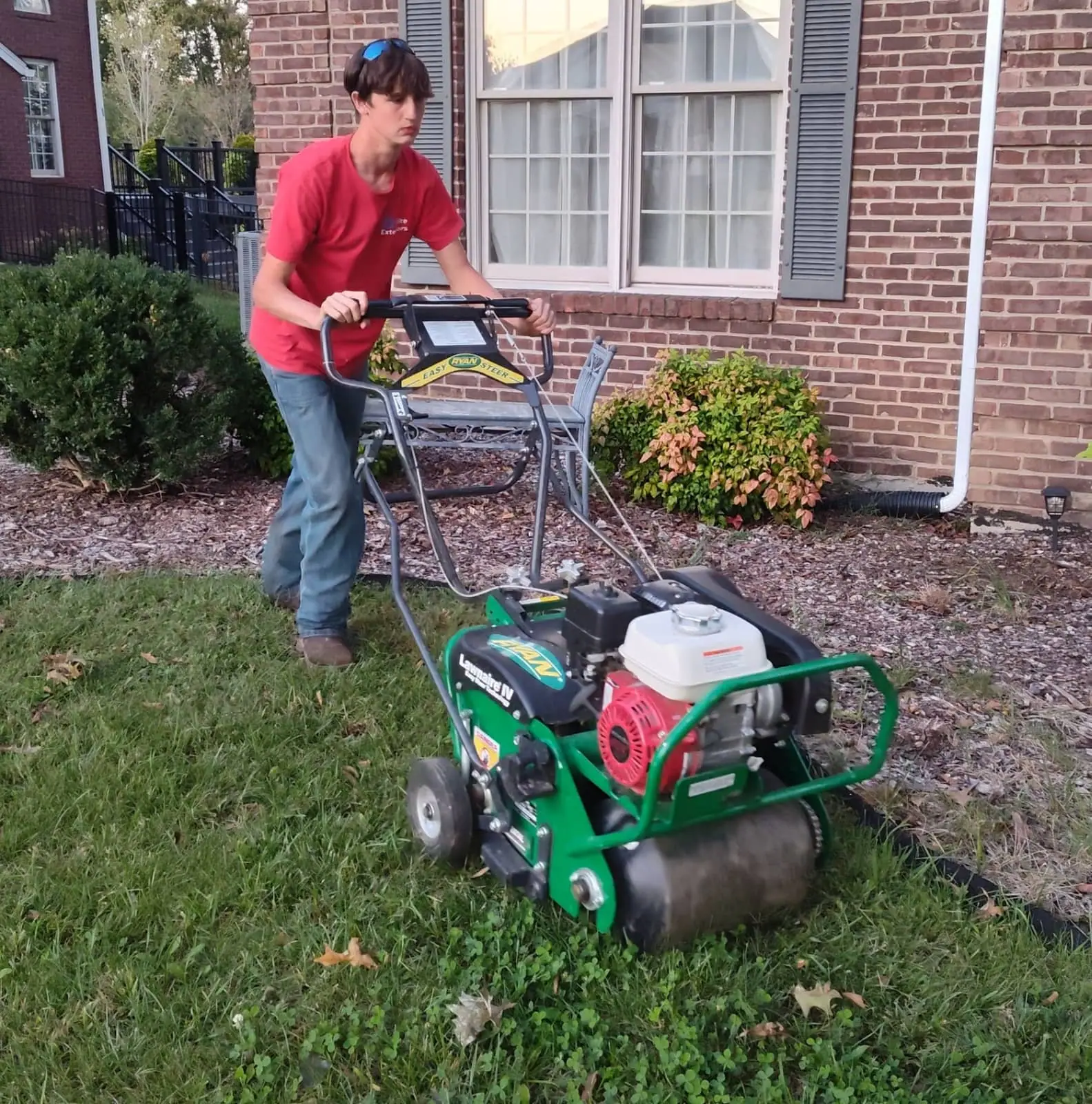 Lawn Aeration by Elite Exteriors in Floyds Knobs & Southern Indiana