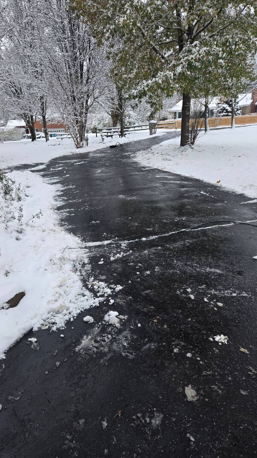 Snow Removal & Salting by Elite Exteriors in Floyds Knobs & Southern Indiana